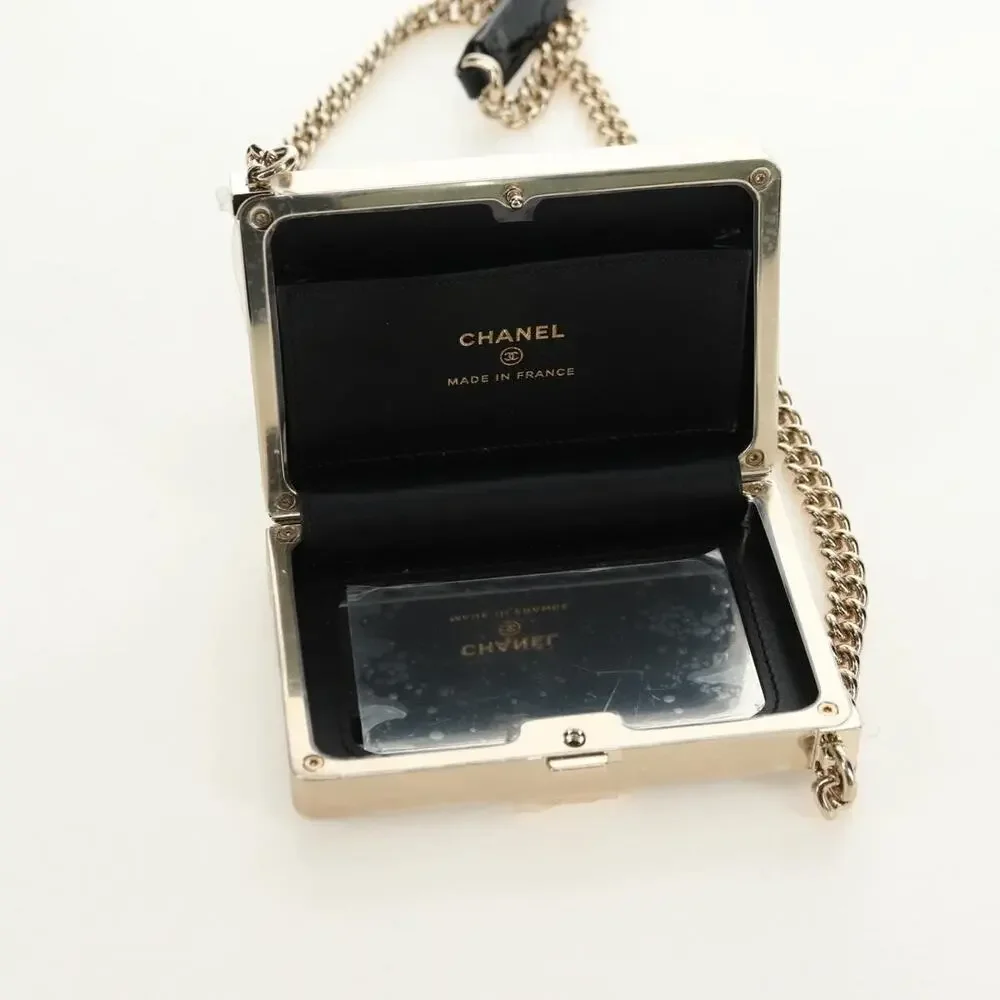 Chanel Matelasse Boy Chain Wallet Shoulder Bag Black